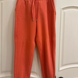 Lululemon Athletica Vibrant Orange Joggers